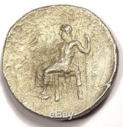 Alexander the Great III AR Tetradrachm Coin 336-323 BC VF Condition