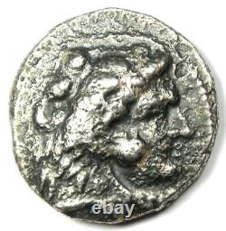 Alexander the Great III AR Tetradrachm Coin 336-323 BC VF Details