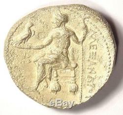 Alexander the Great III AR Tetradrachm Coin 336-323 BC XF Condition