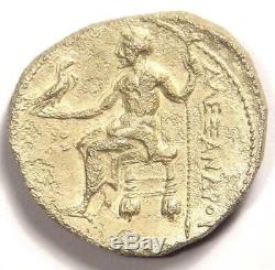Alexander the Great III AR Tetradrachm Coin 336-323 BC XF Condition