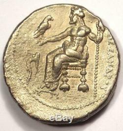 Alexander the Great III AR Tetradrachm Coin 336-323 BC XF Condition (EF)