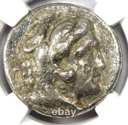 Alexander the Great III AR Tetradrachm Coin 336 BC Certified NGC Choice Fine