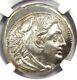 Alexander The Great Iii Ar Tetradrachm Coin 336 Bc Certified Ngc Ms (unc)