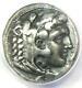 Alexander The Great Iii Ar Tetradrachm Lifetime Coin 325-324 Bc Anacs Vf35