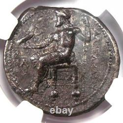 Alexander the Great III AR Tetradrachm Ptolemy I Coin 336-323 BC NGC Choice VF
