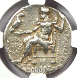 Alexander the Great III AR Tetradrachm Seleucus I Coin 336-323 BC NGC VF