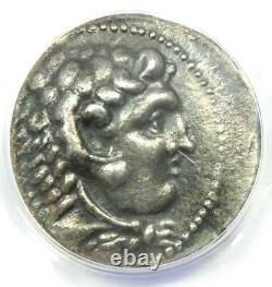 Alexander the Great III AR Tetradrachm Silver Coin 323-290 BC ANACS VF35