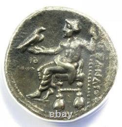 Alexander the Great III AR Tetradrachm Silver Coin 323-290 BC ANACS VF35
