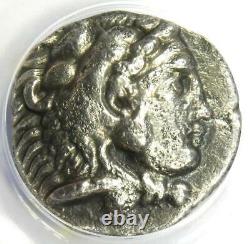 Alexander the Great III AR Tetradrachm Silver Coin 323-304 BC ANACS VF30