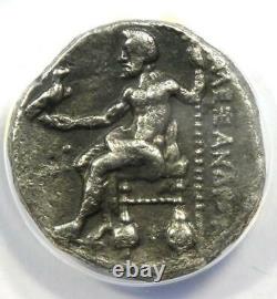 Alexander the Great III AR Tetradrachm Silver Coin 323-304 BC ANACS VF30