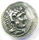 Alexander The Great Iii Ar Tetradrachm Silver Coin 323-304 Bc Anacs Xf40