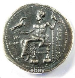 Alexander the Great III AR Tetradrachm Silver Coin 323-304 BC ANACS XF40