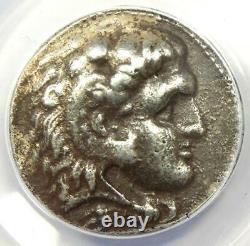 Alexander the Great III AR Tetradrachm Silver Coin 323-305 BC ANACS VF30