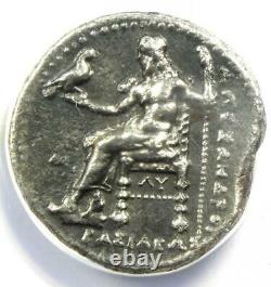 Alexander the Great III AR Tetradrachm Silver Coin 323-317 BC ANACS VF30
