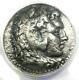 Alexander The Great Iii Ar Tetradrachm Silver Coin 323-317 Bc Anacs Vf35