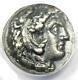Alexander The Great Iii Ar Tetradrachm Silver Coin 328-320 Bc Anacs Vf35