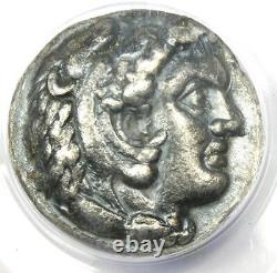 Alexander the Great III AR Tetradrachm Silver Coin 328-320 BC ANACS VF35