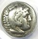 Alexander The Great Iii Ar Tetradrachm Silver Coin 336-323 Bc Anacs Vf25