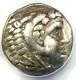 Alexander The Great Iii Ar Tetradrachm Silver Coin 336-323 Bc Anacs Vf30