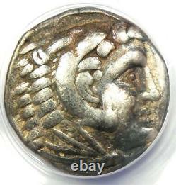 Alexander the Great III AR Tetradrachm Silver Coin 336-323 BC ANACS VF30