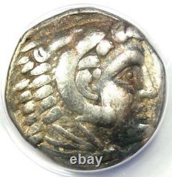 Alexander the Great III AR Tetradrachm Silver Coin 336-323 BC ANACS VF30