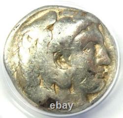 Alexander the Great III AR Tetradrachm Silver Coin 336-323 BC ANACS VG8