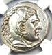 Alexander The Great Iii Ar Tetradrachm Silver Coin 336-323 Bc Ngc Choice Au