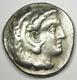 Alexander The Great Philip Iii Ar Tetradrachm Silver Coin 327-320 Bc Vf
