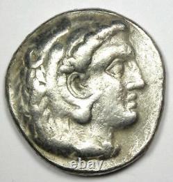 Alexander the Great Philip III AR Tetradrachm Silver Coin 327-320 BC VF