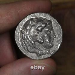 Alexander the Great Tetradrachm Ancient Greek Large Silver Coin Macedon Kingdom