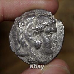 Alexander the Great Tetradrachm Ancient Greek Silver AR Coin 300BC 26mm