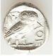 Ancient Athens Greece Athena Owl Tetradrachm Ar Silver Coin 440-404 Bc Ch Vf