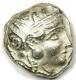 Ancient Athens Greece Athena Owl Tetradrachm Coin (393-294 Bc) Choice Xf