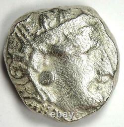 Ancient Athens Greece Athena Owl Tetradrachm Coin (393-294 BC) Good VF / XF