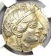 Ancient Athens Greece Athena Owl Tetradrachm Coin (440-404 Bc) Ngc Choice Au