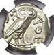 Ancient Athens Greece Athena Owl Tetradrachm Coin (440-404 Bc) Ngc Choice Xf