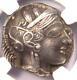 Ancient Athens Greece Athena Owl Tetradrachm Coin (440-404 Bc) Ngc Choice Xf