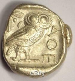 Ancient Athens Greece Athena Owl Tetradrachm Coin (454-404 BC) Choice VF