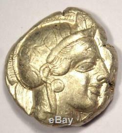 Ancient Athens Greece Athena Owl Tetradrachm Coin (454-404 BC) Nice Choice VF