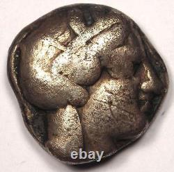 Ancient Athens Greece Athena Owl Tetradrachm Coin (454-404 BC) VF (Very Fine)