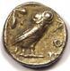 Ancient Athens Greece Athena Owl Tetradrachm Coin (454-404 Bc) Vf (very Fine)