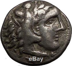 Ancient Celtic Silver Tetradrachm Coin as Greek King Alexander the Great i57630