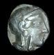 Ancient Egypt, Pharaonic Kingdom- 4th C Bc Athena Owl Silver Tetradrachm #8185