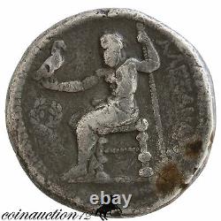 Ancient Greek Alexander III Silver Tetradrachm Colophon Mint 310-301 Bc
