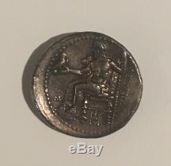Ancient Greek Alexander the Great 3rd Century BC Silver Tetradrachm Coin