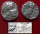 Ancient Greek Coin Attica Athena And Owl Silver Tetradrachm No Test Cuts