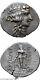 Ancient Greek Coin Thasos Island Thrace Dionysos Hercules Silver Tetradrachm Coi