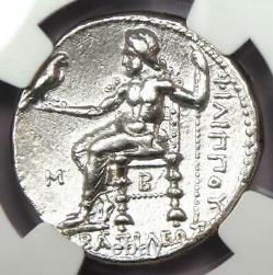 Ancient Greek Philip III AR Tetradrachm Coin 323-317 BC. Certified NGC Choice XF