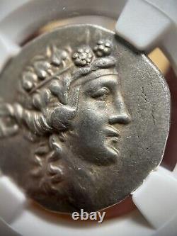 Ancient Greek. Thrace. Maroneia. Silver Tetradrachm. NGC Graded XF 5/4