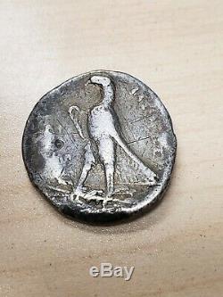 Ancient Silver Coin, Egypt, Ptolemy and Eagle back, Tetradrachm Nice Condition